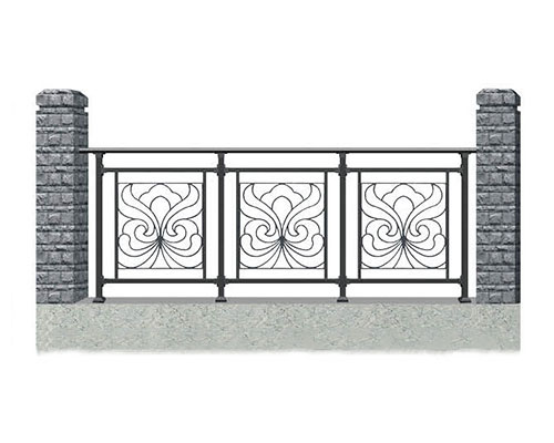 瑞金耐用的铝艺外墙栏杆定制